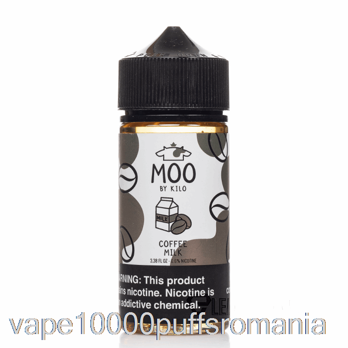 Vape Romania Cafea Lapte - Moo E-lichide - 100ml 0mg